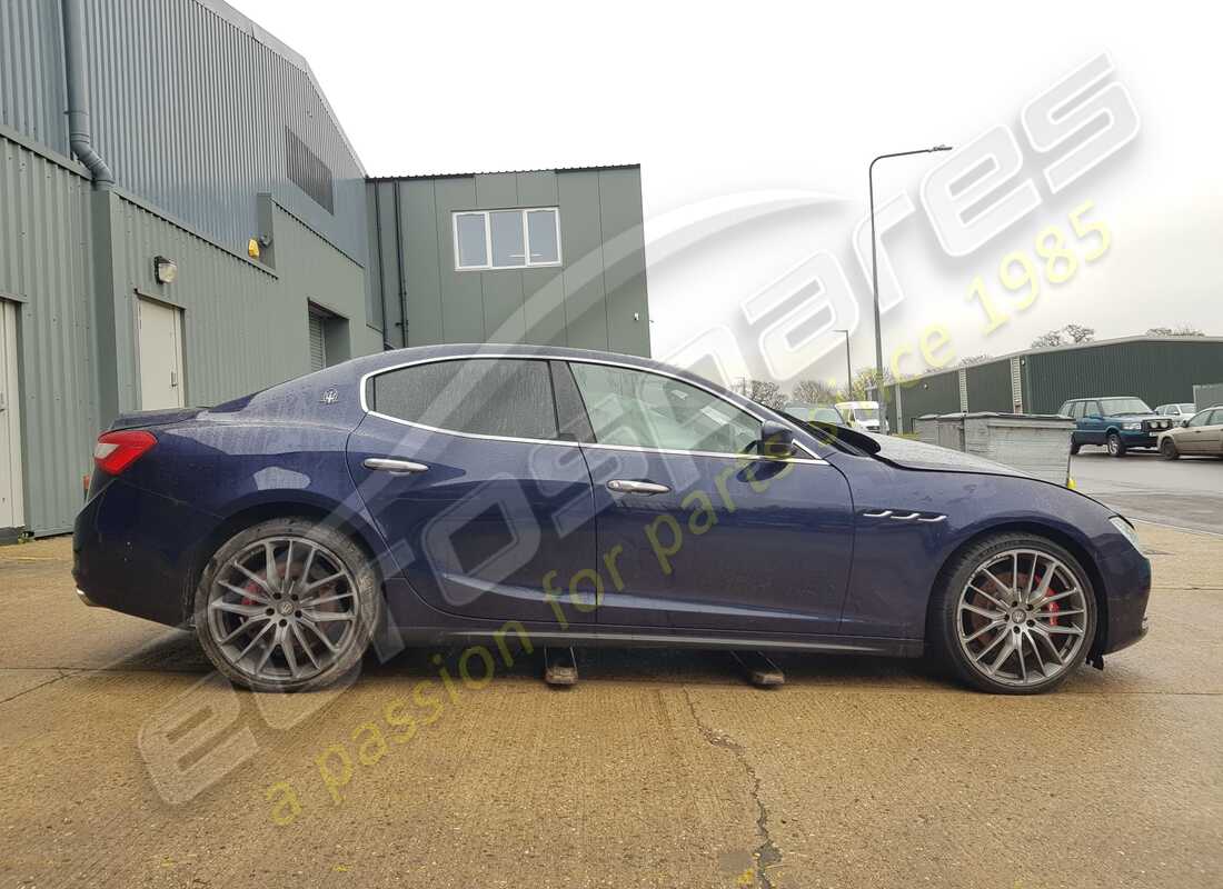 maserati ghibli (2016) con 46,772 miles, in preparazione per lo smantellamento di #6