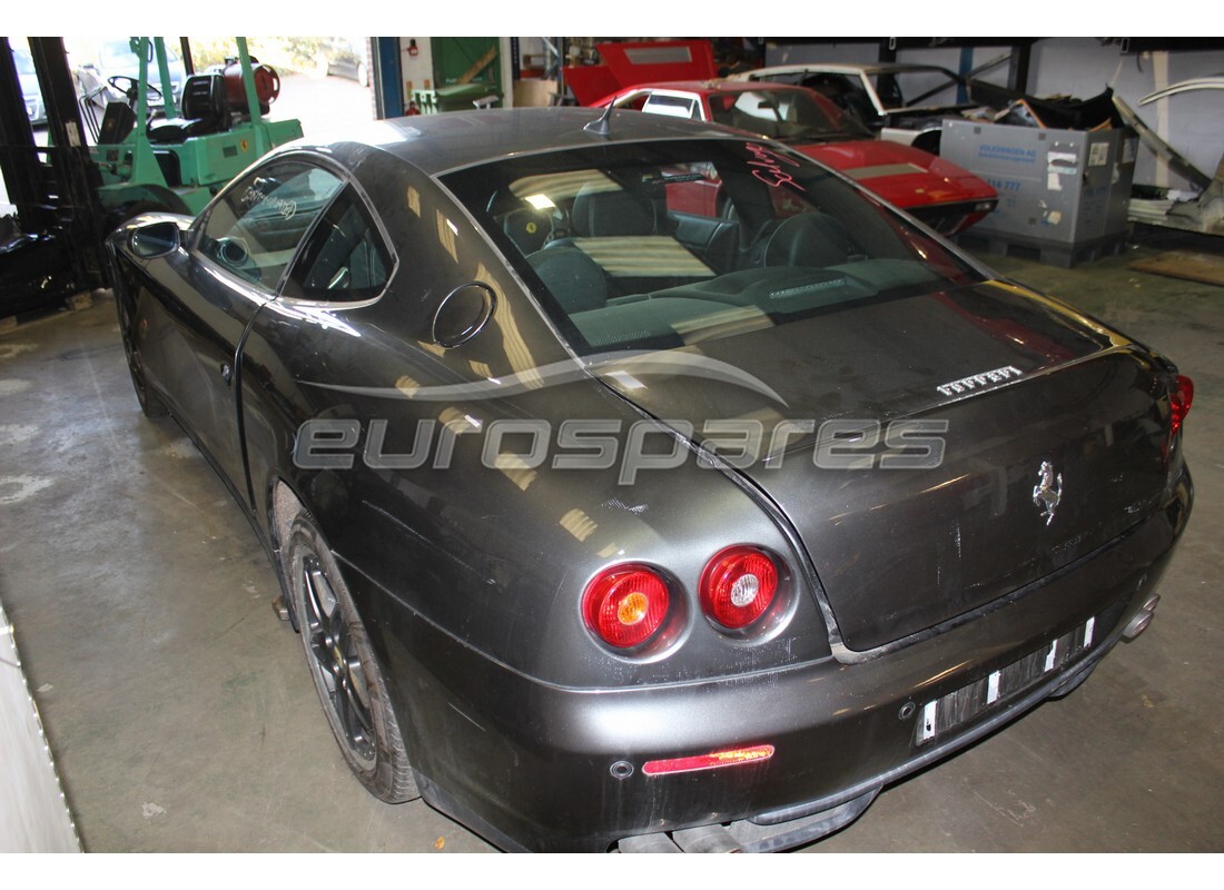 ferrari 612 scaglietti (europe) con 25,558 miles, in preparazione per lo smantellamento di #4
