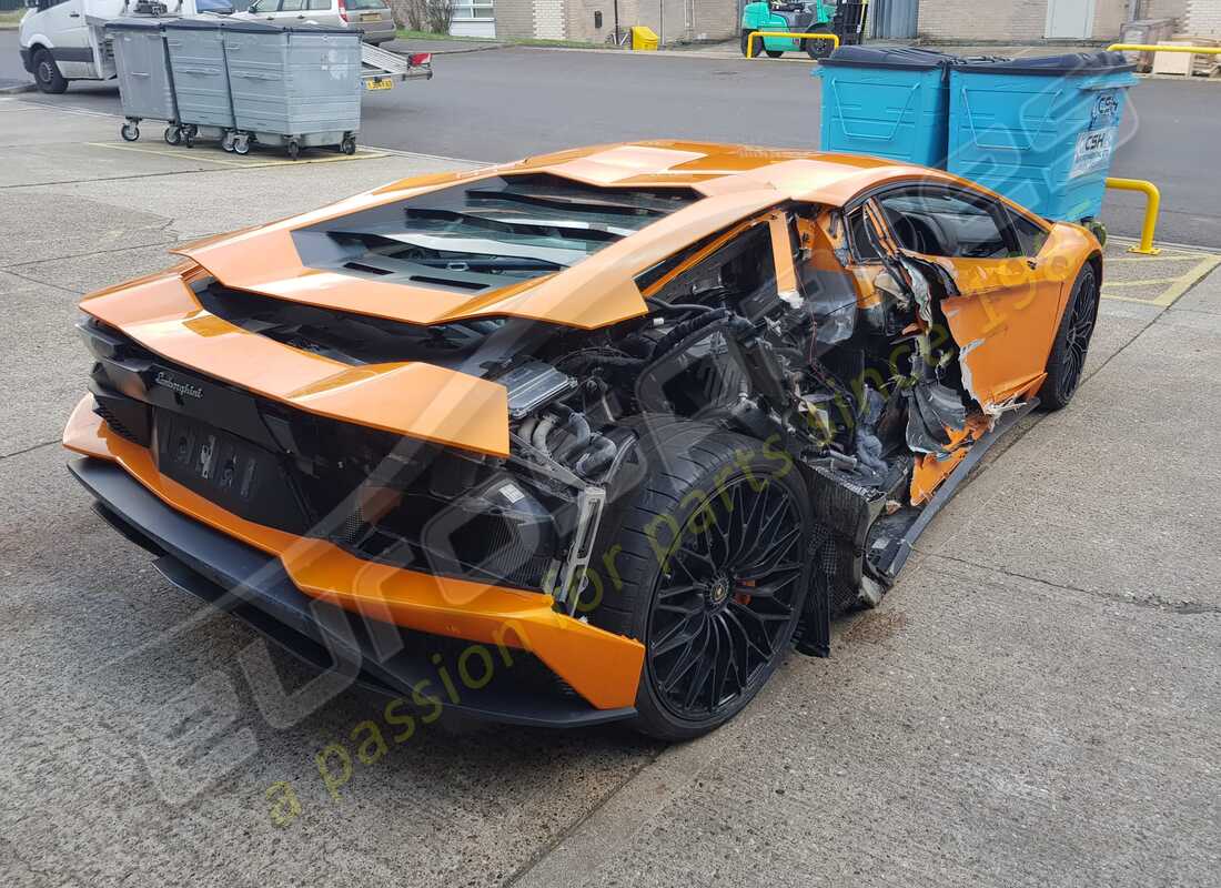 lamborghini 2018 (lp740-4 s coupe) con 11,442 miles, in preparazione per lo smantellamento di #5