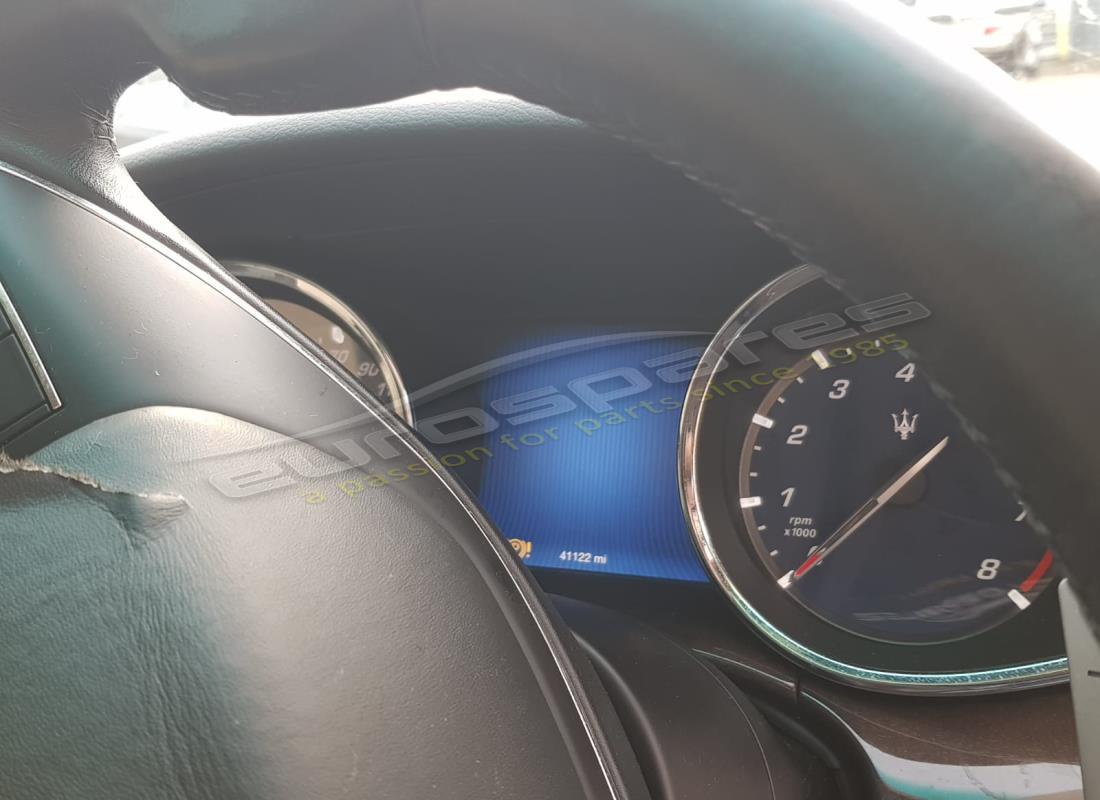 maserati qtp. v6 3.0 bt 410bhp 2015 con 41,122 miles, in preparazione per lo smantellamento di #12