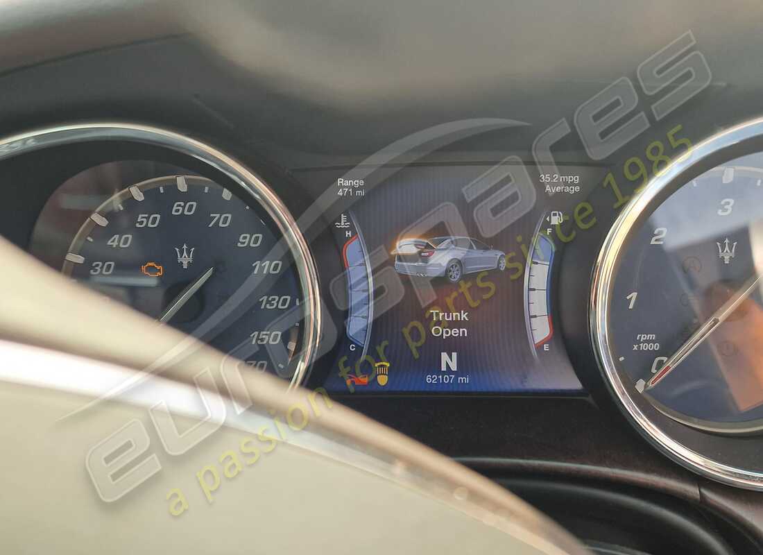 maserati qtp. v6 3.0 tds 275bhp 2014 con 62,107 miles, in preparazione per lo smantellamento di #18