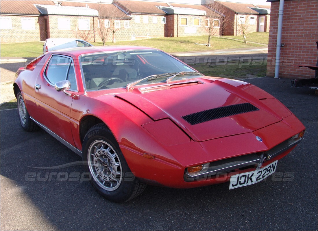 maserati merak 3.0 con 55,707 miles, in preparazione per lo smantellamento di #8