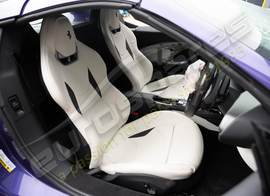 ferrari 296 gts con tbc, in preparazione per lo smantellamento #10