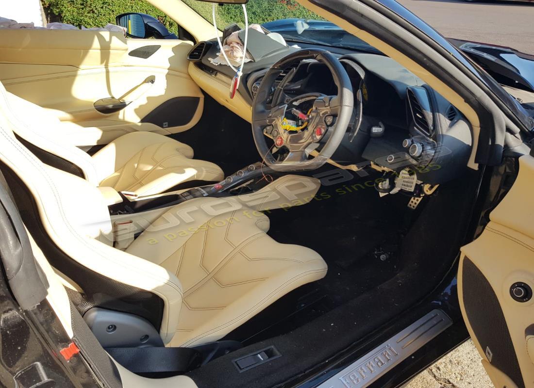 ferrari 488 spider (rhd) con 4,045 miles, in preparazione per lo smantellamento di #9