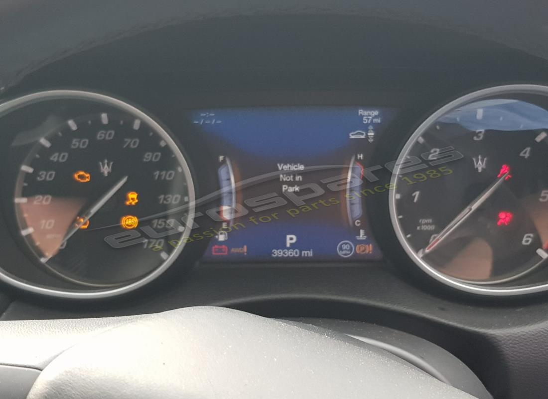 maserati levante (2017) con 39,360 miles, in preparazione per lo smantellamento di #12