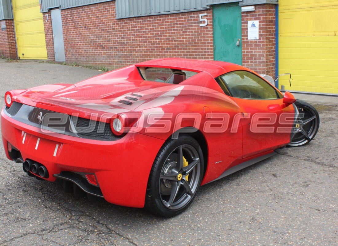 ferrari 458 spider (europe) con 2,793 miles, in preparazione per lo smantellamento di #4