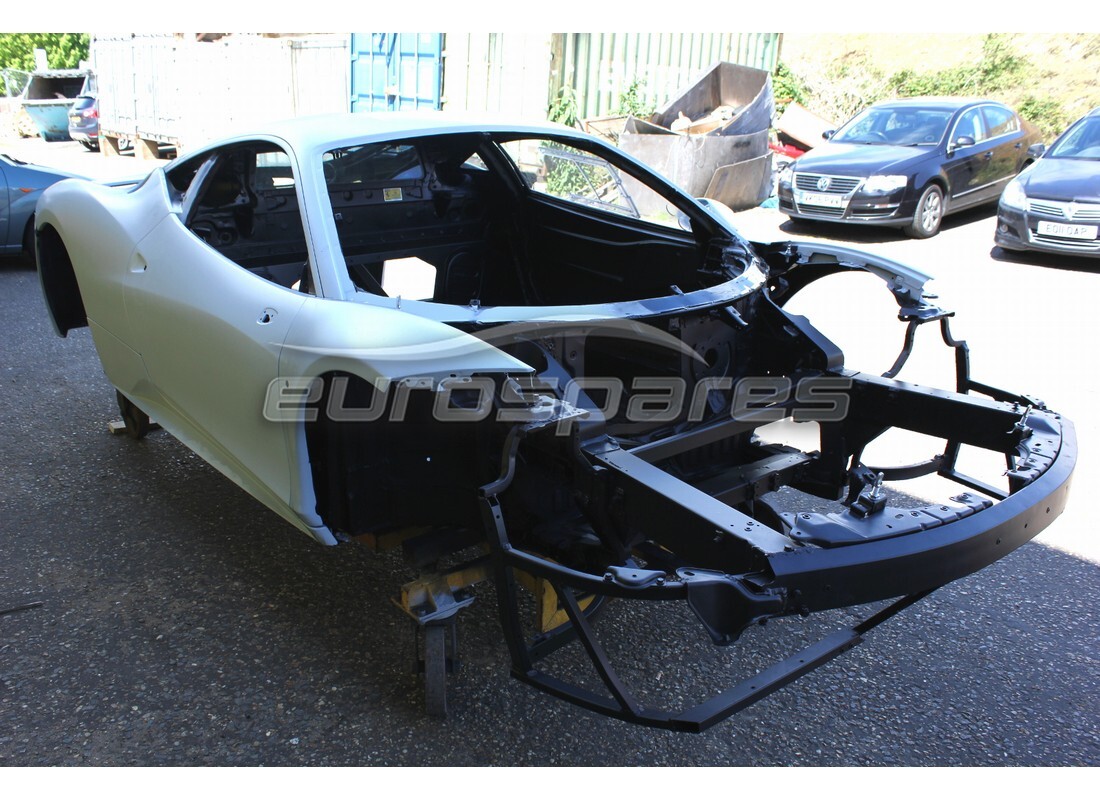 ferrari 458 challenge con sconosciuto, in preparazione per lo smantellamento di #6