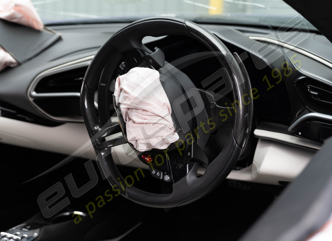 ferrari 296 gts con tbc, in preparazione per lo smantellamento #13