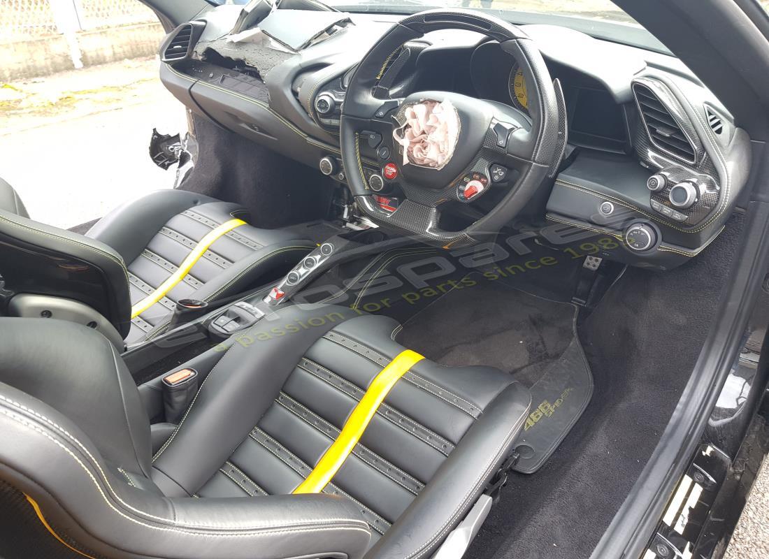ferrari 488 spider (rhd) con 2,916 miles, in preparazione per lo smantellamento di #9