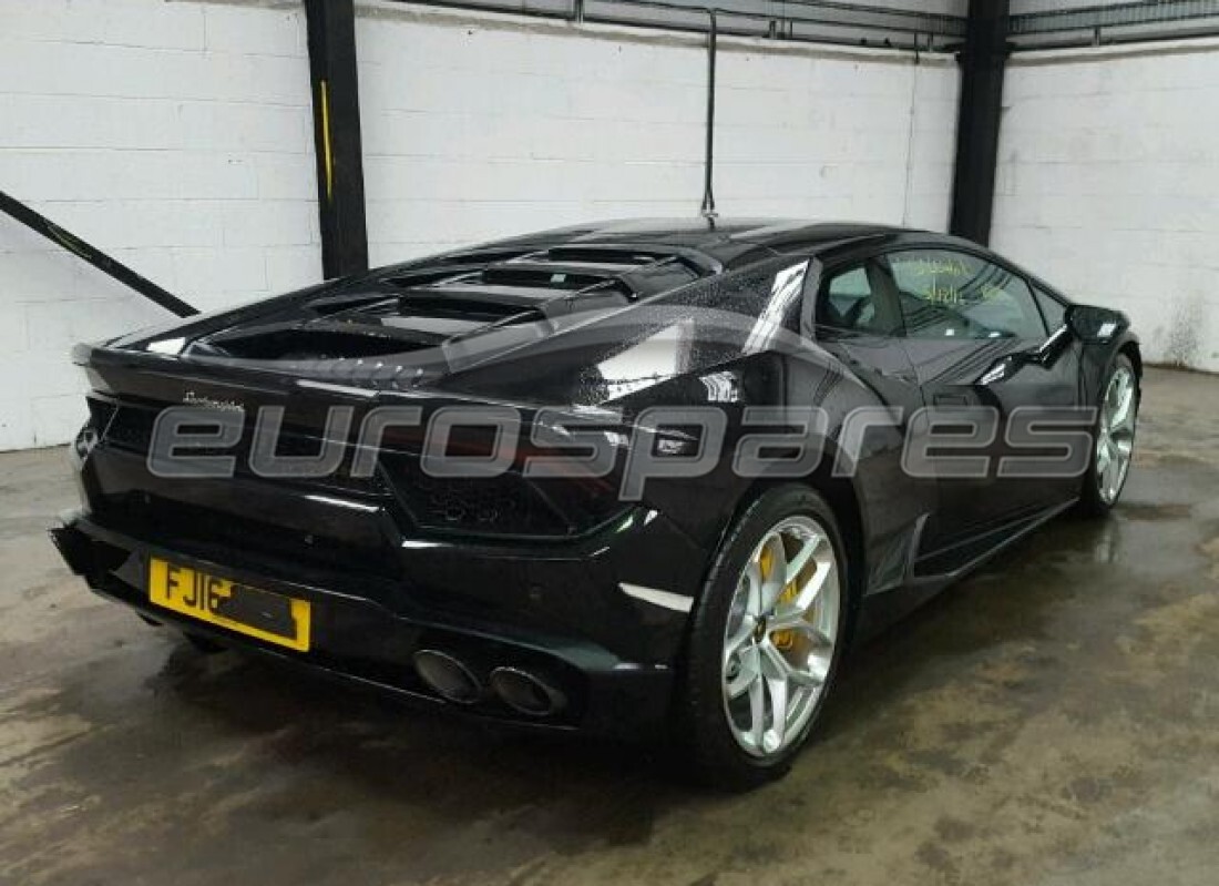 lamborghini lp580-2 coupe (2016) con 1,411 miles, in preparazione per lo smantellamento di #3