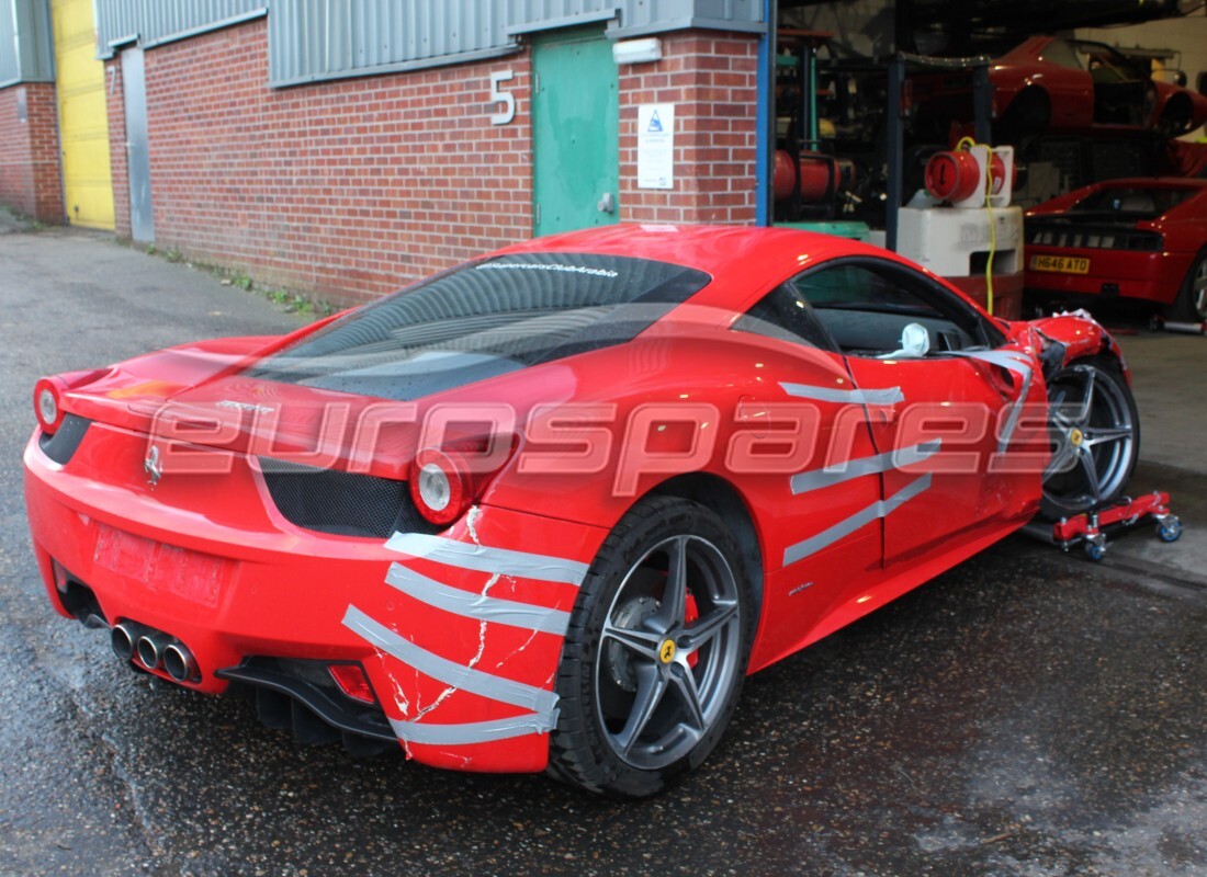 ferrari 458 italia (europe) con 42,651 chilometri, in preparazione per lo smantellamento #4