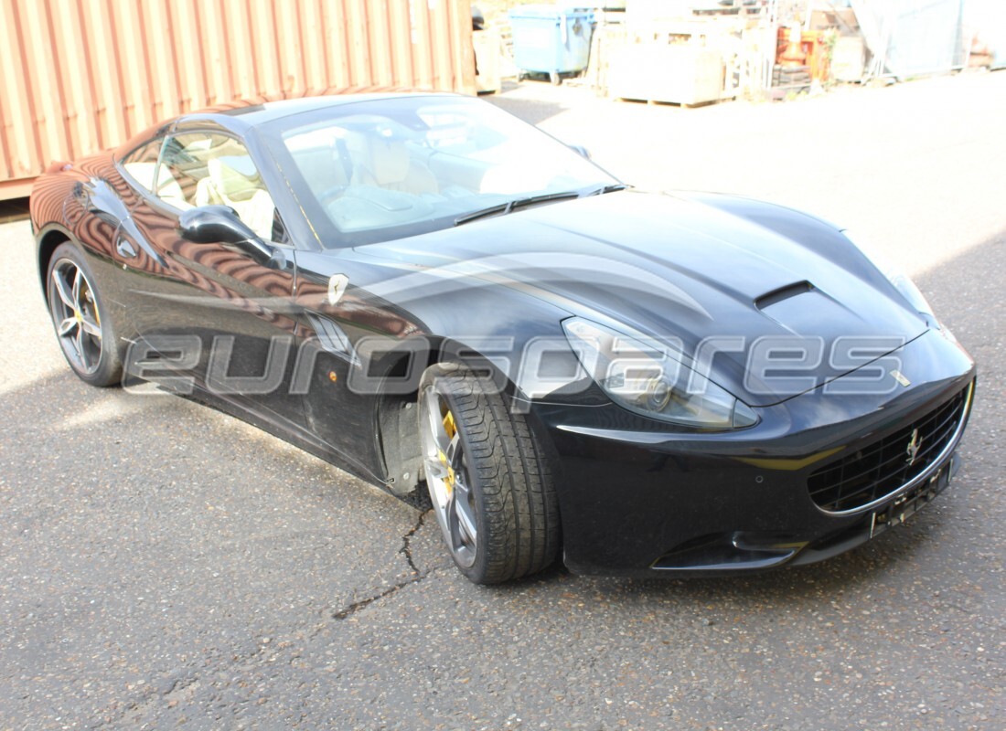 ferrari california (europe) con 12,258 miles, in preparazione per lo smantellamento di #7