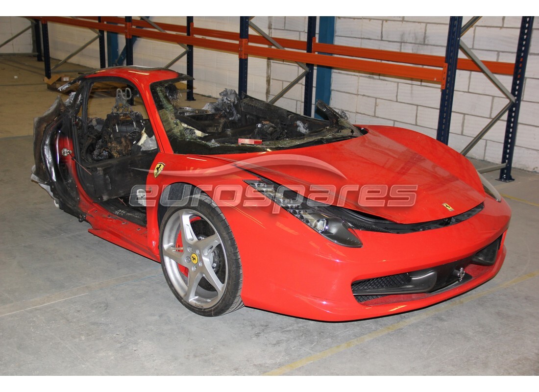 ferrari 458 italia (europe) con 6,000 chilometri, in preparazione per lo smantellamento #4