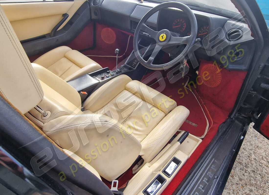 ferrari testarossa (1990) con 35,976 miles, in preparazione per lo smantellamento di #9