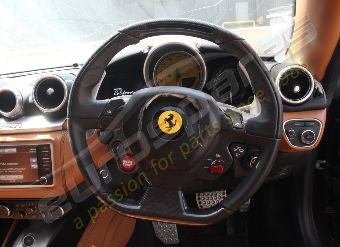 ferrari california t (rhd) con 22426 miglia, in preparazione per lo smantellamento di #14
