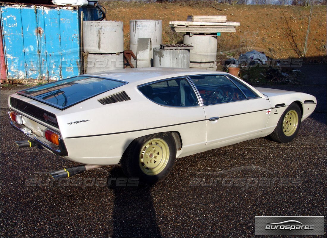lamborghini espada con 21,064 miles, in preparazione per lo smantellamento di #6