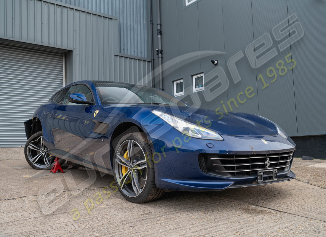 ferrari gtc4 lusso (rhd) con tbc, in preparazione per lo smantellamento di #7