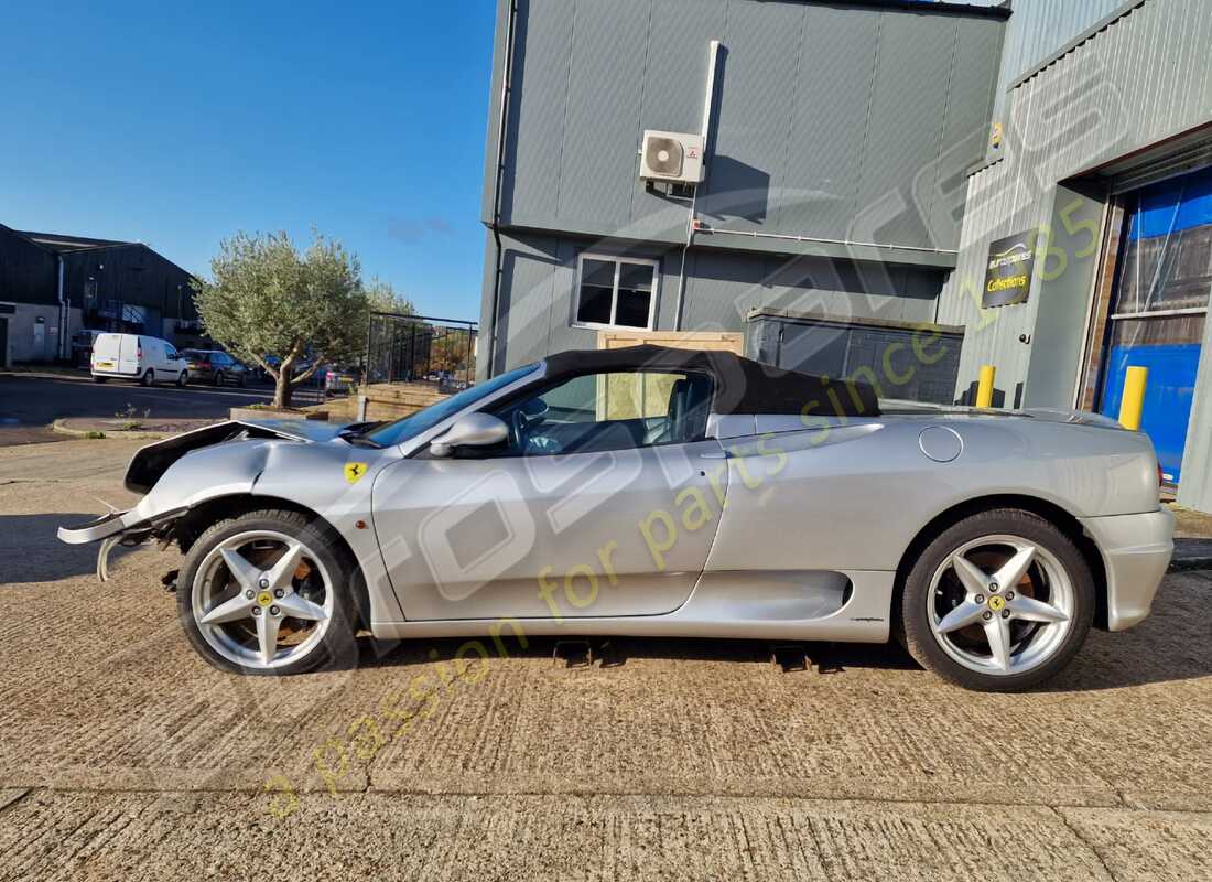 ferrari 360 spider con 24,759 miles, in preparazione per lo smantellamento di #2