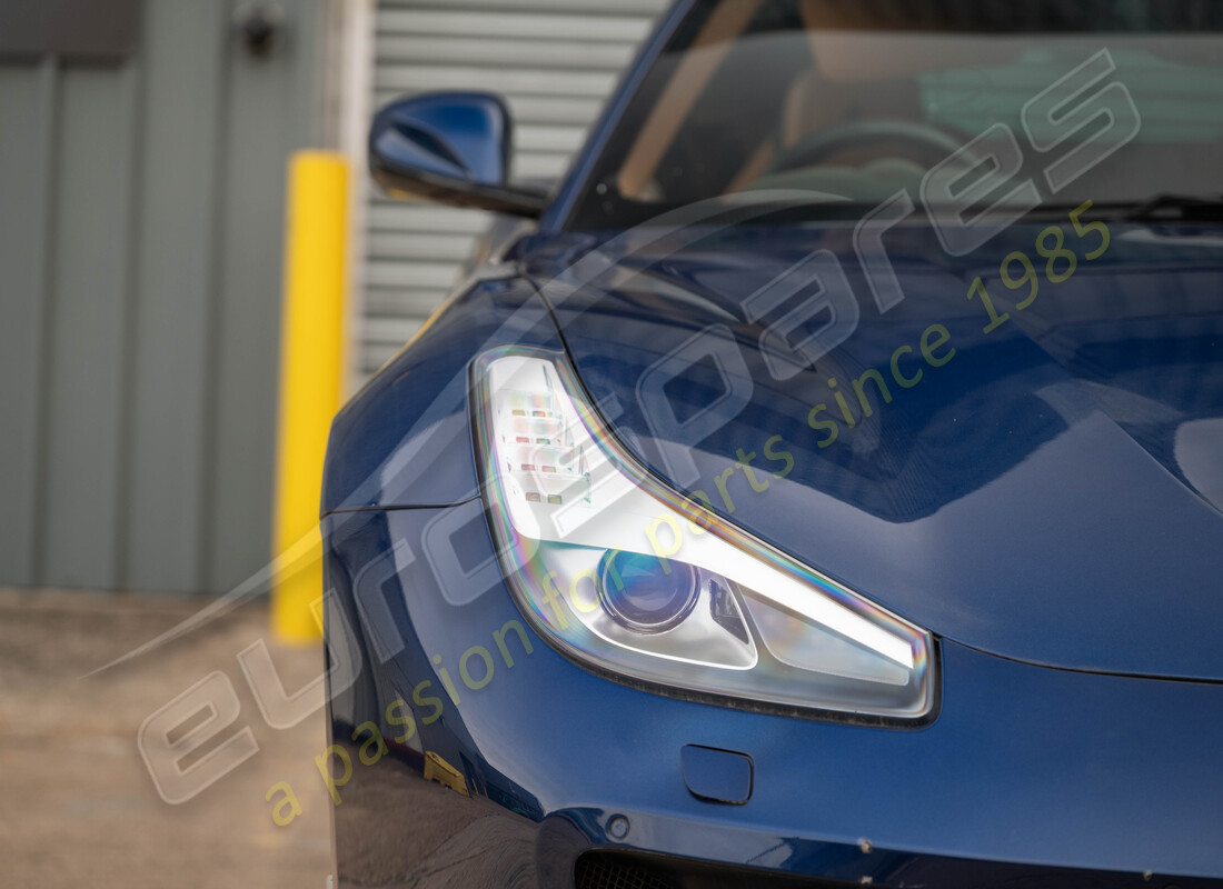 ferrari gtc4 lusso (rhd) con tbc, in preparazione per lo smantellamento di #23
