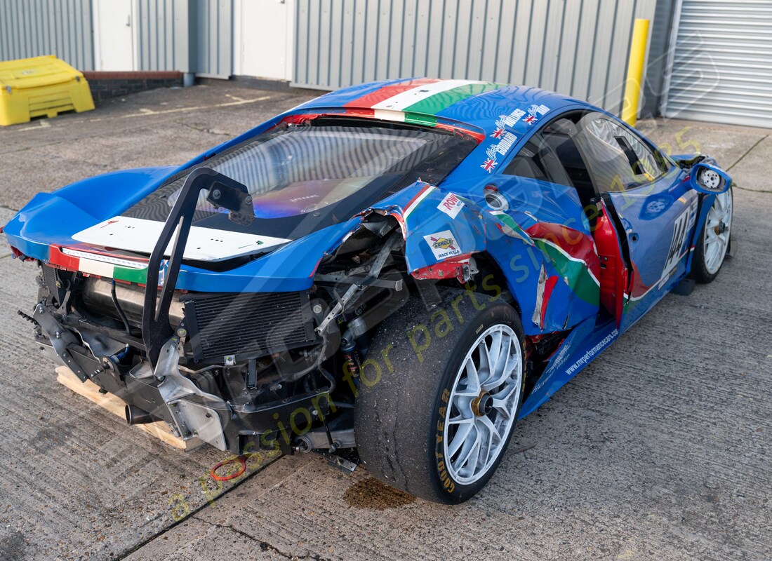 ferrari 458 challenge con 28080 kms, in preparazione per lo smantellamento di #5