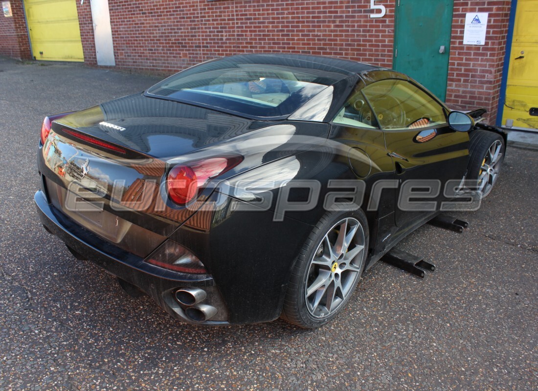 ferrari california (europe) con 30,524 miles, in preparazione per lo smantellamento di #3