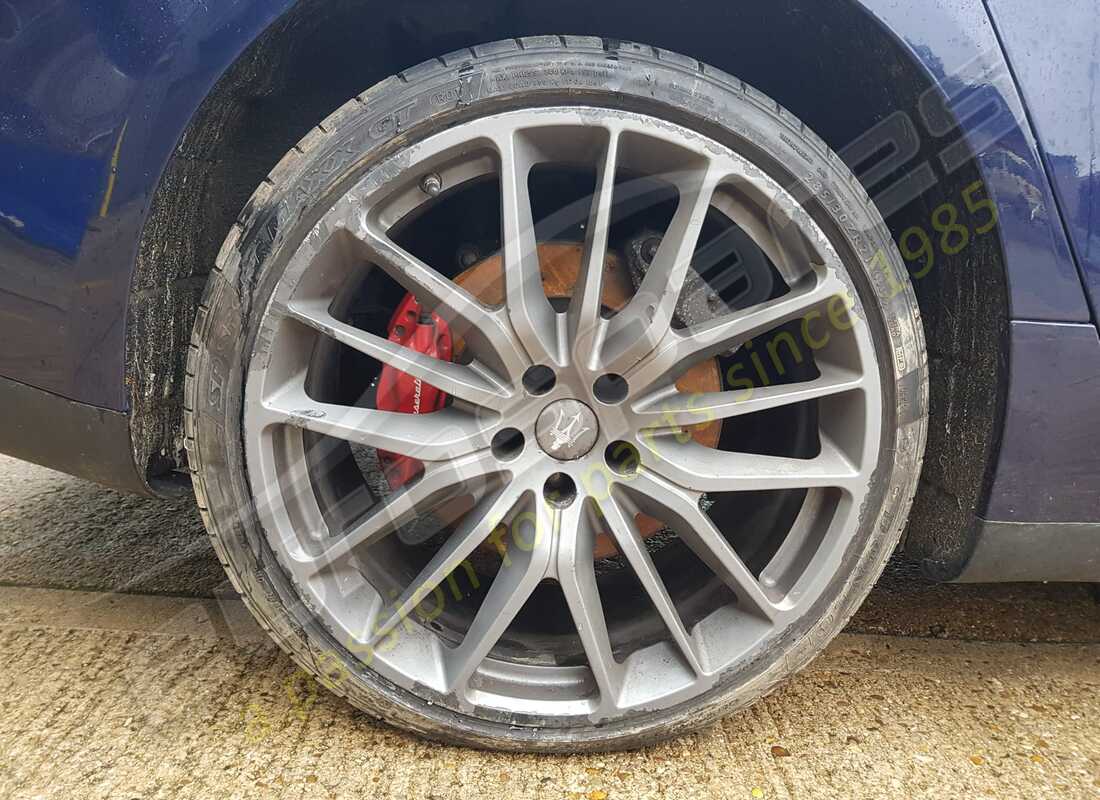 maserati ghibli (2016) con 46,772 miles, in preparazione per lo smantellamento di #18