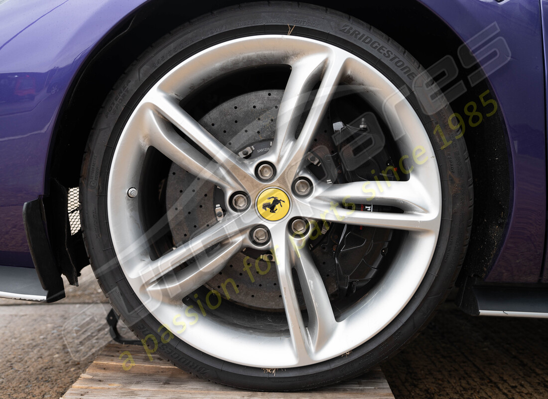 ferrari 296 gts con tbc, in preparazione per lo smantellamento #27