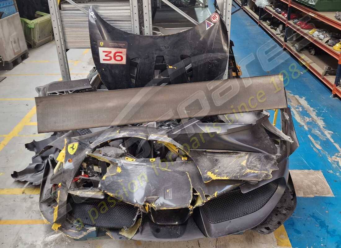 ferrari 488 challenge con 3,603 chilometri, in preparazione per lo smantellamento #22