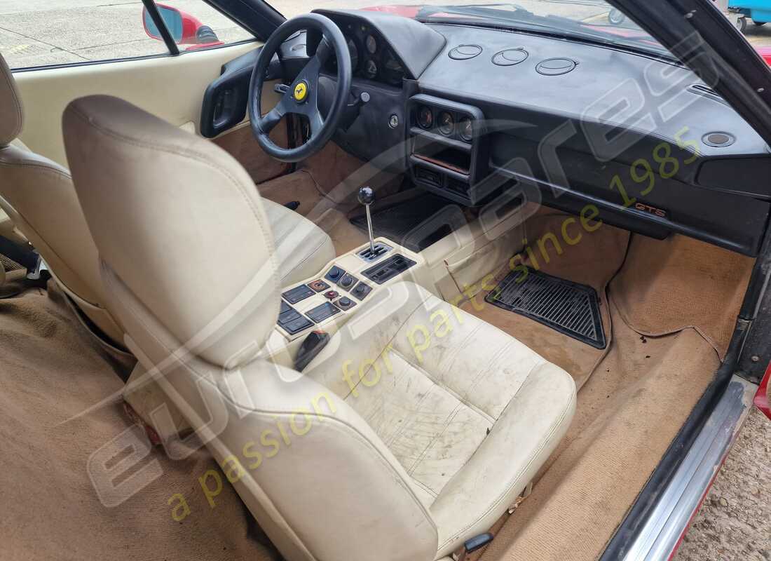 ferrari 328 (1985) con 28,673 chilometri, in preparazione per lo smantellamento #10