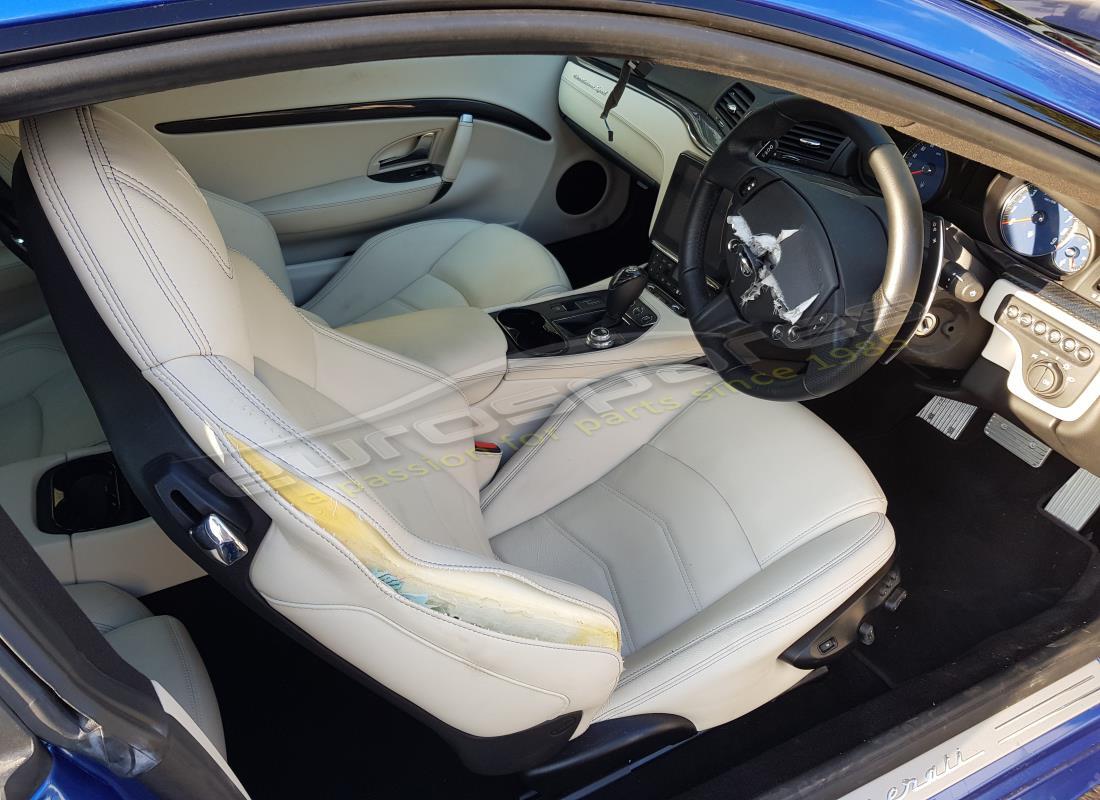 maserati granturismo s (2018) con 3,326 miles, in preparazione per lo smantellamento di #11