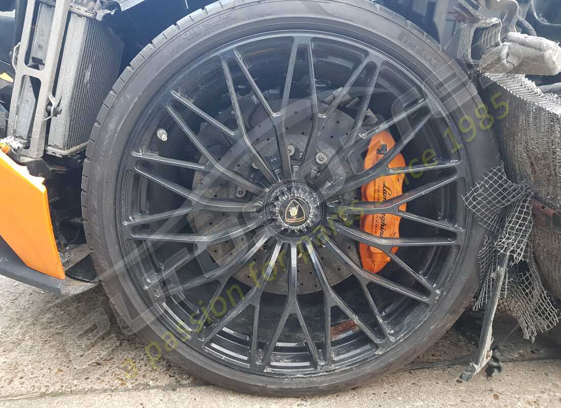 lamborghini lp740-4 s coupe (2018) con 11,442 miles, in preparazione per lo smantellamento di #16
