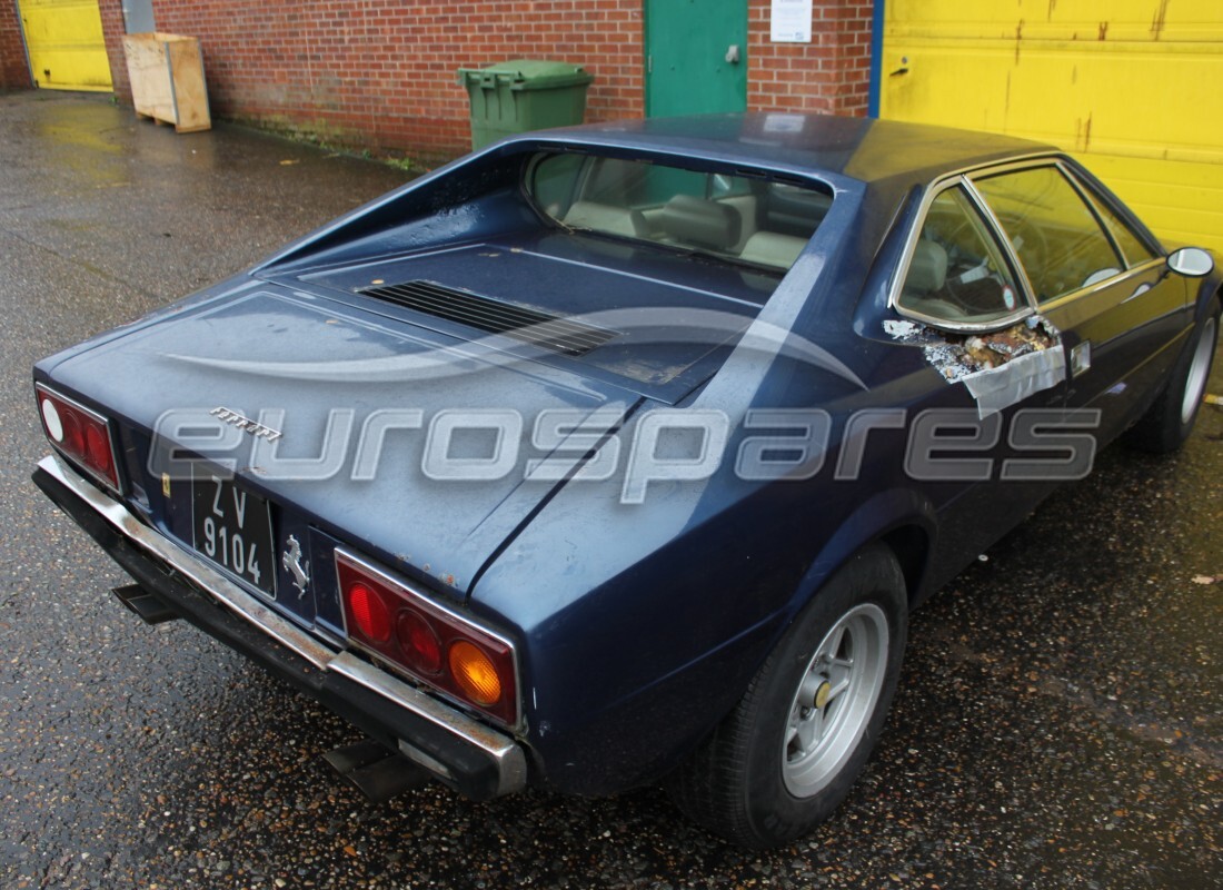 ferrari 308 gt4 dino (1979) con 37,003 miles, in preparazione per lo smantellamento di #4