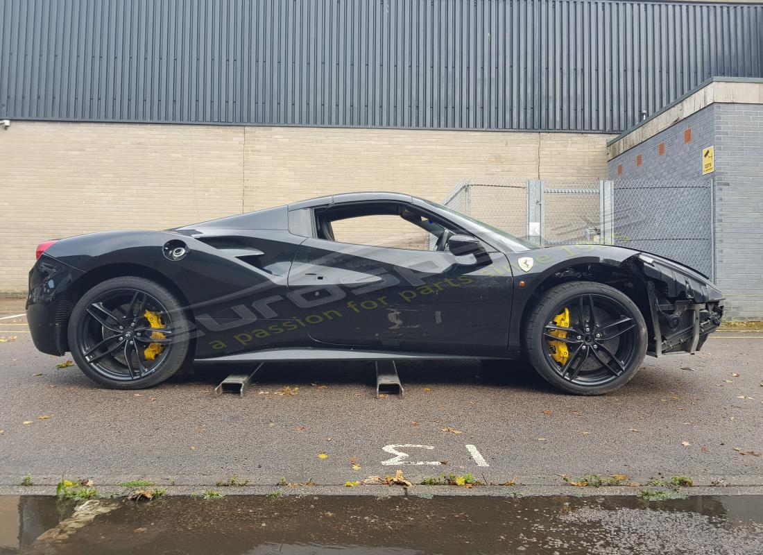 ferrari 488 spider (rhd) con 2,916 miles, in preparazione per lo smantellamento di #6