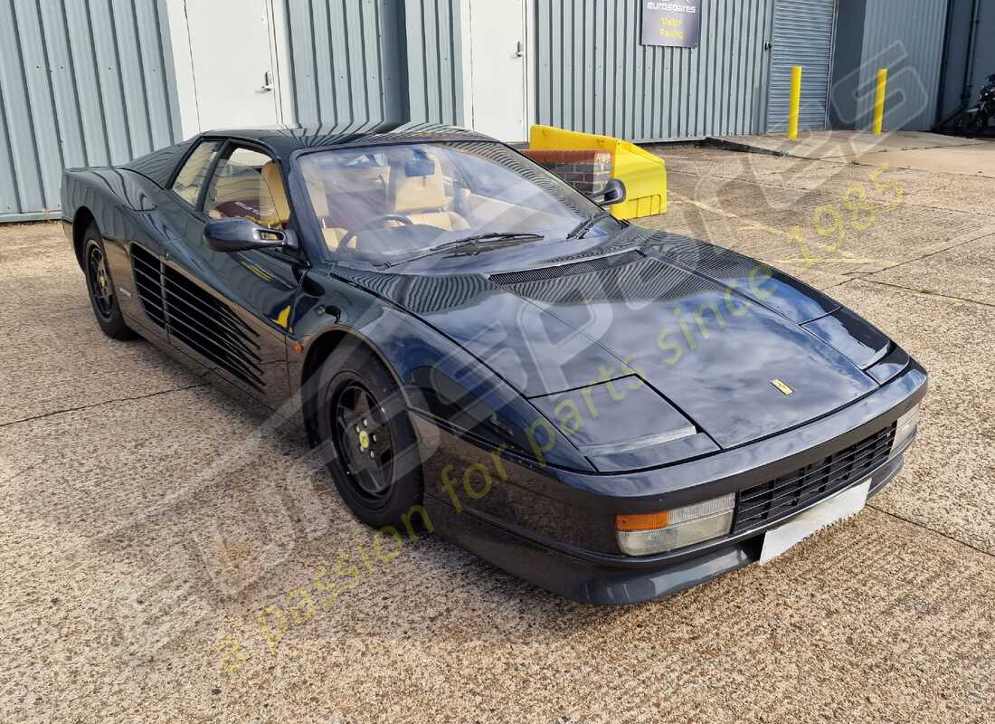 ferrari testarossa (1990) con 35,976 miles, in preparazione per lo smantellamento di #7
