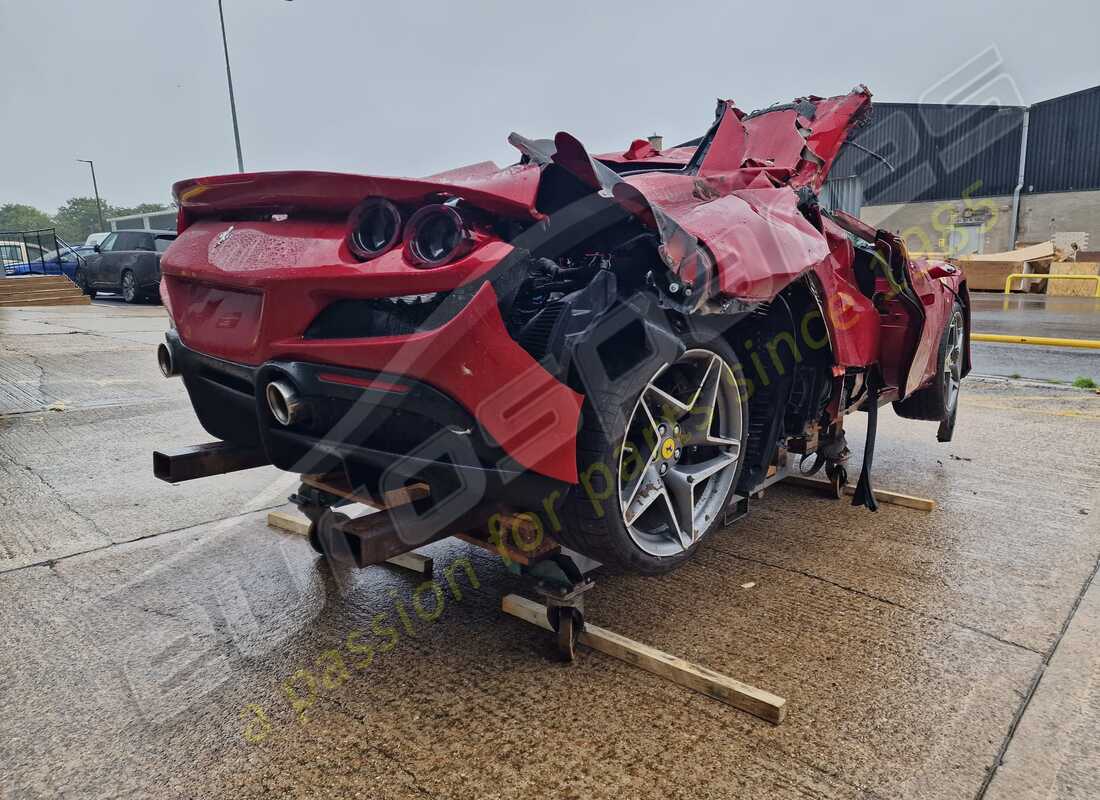 ferrari f8 tributo con 1,820 miles, in preparazione per lo smantellamento di #5