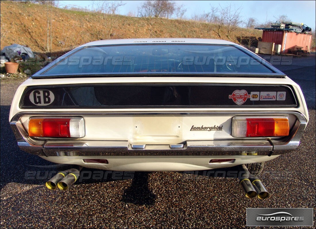 lamborghini espada con 21,064 miles, in preparazione per lo smantellamento di #3