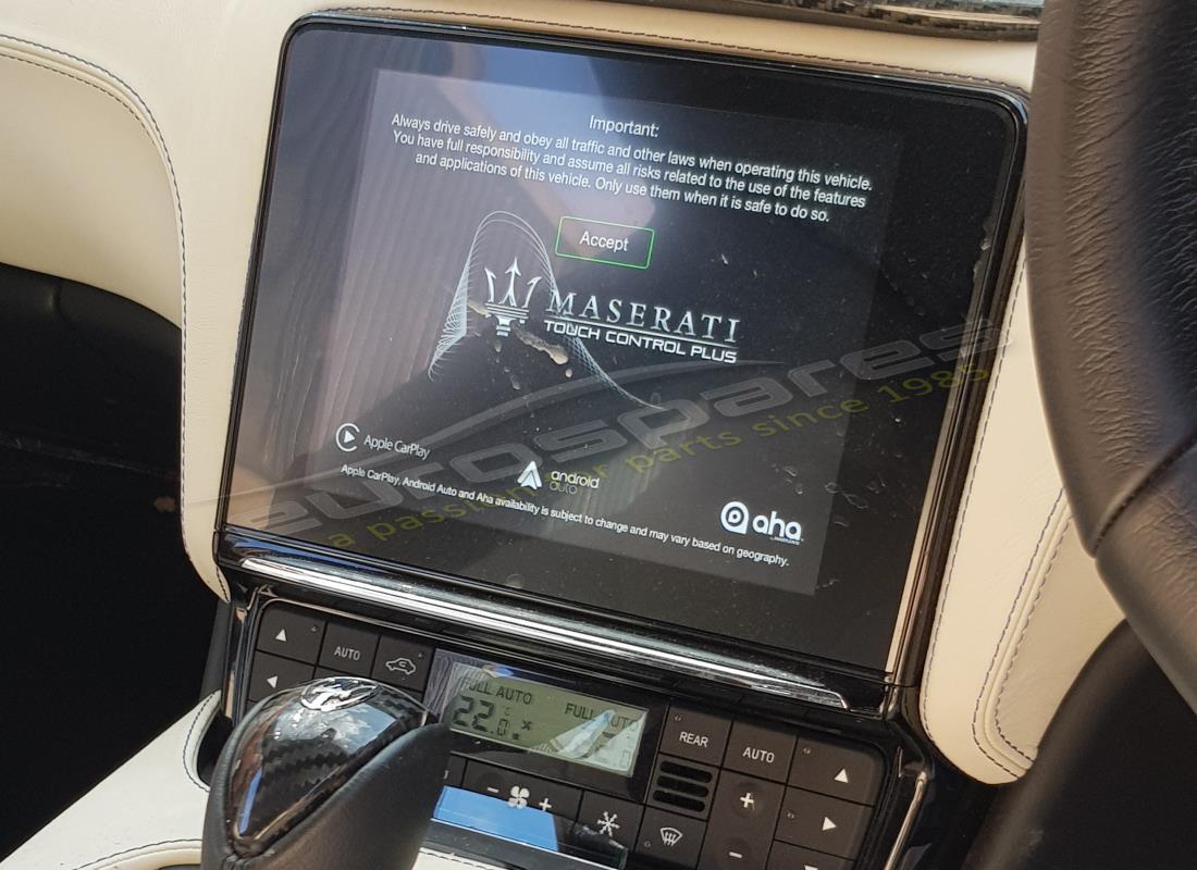 maserati granturismo s (2018) con 3,326 miles, in preparazione per lo smantellamento di #12