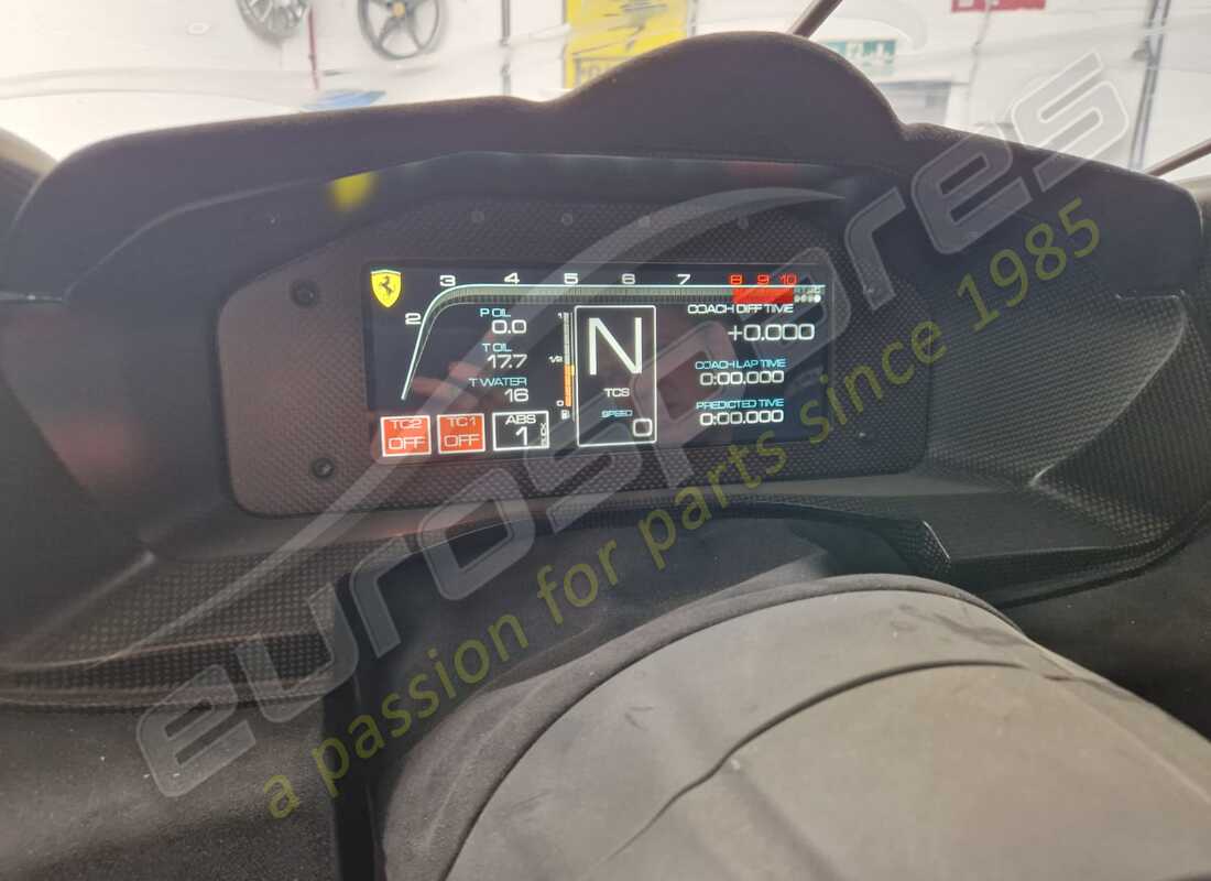 ferrari 488 challenge con 3,603 chilometri, in preparazione per lo smantellamento #13