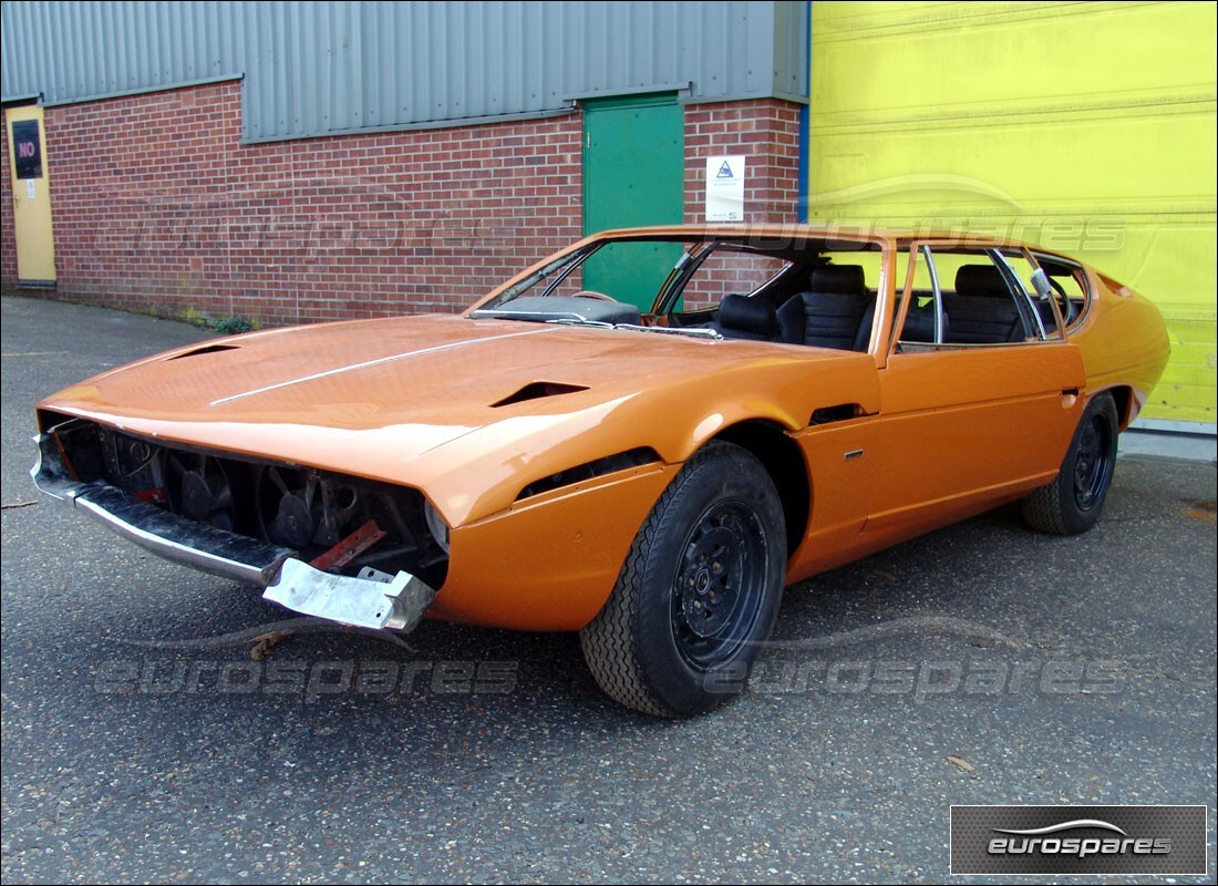 lamborghini espada con 44,000 miles, in preparazione per lo smantellamento di #2