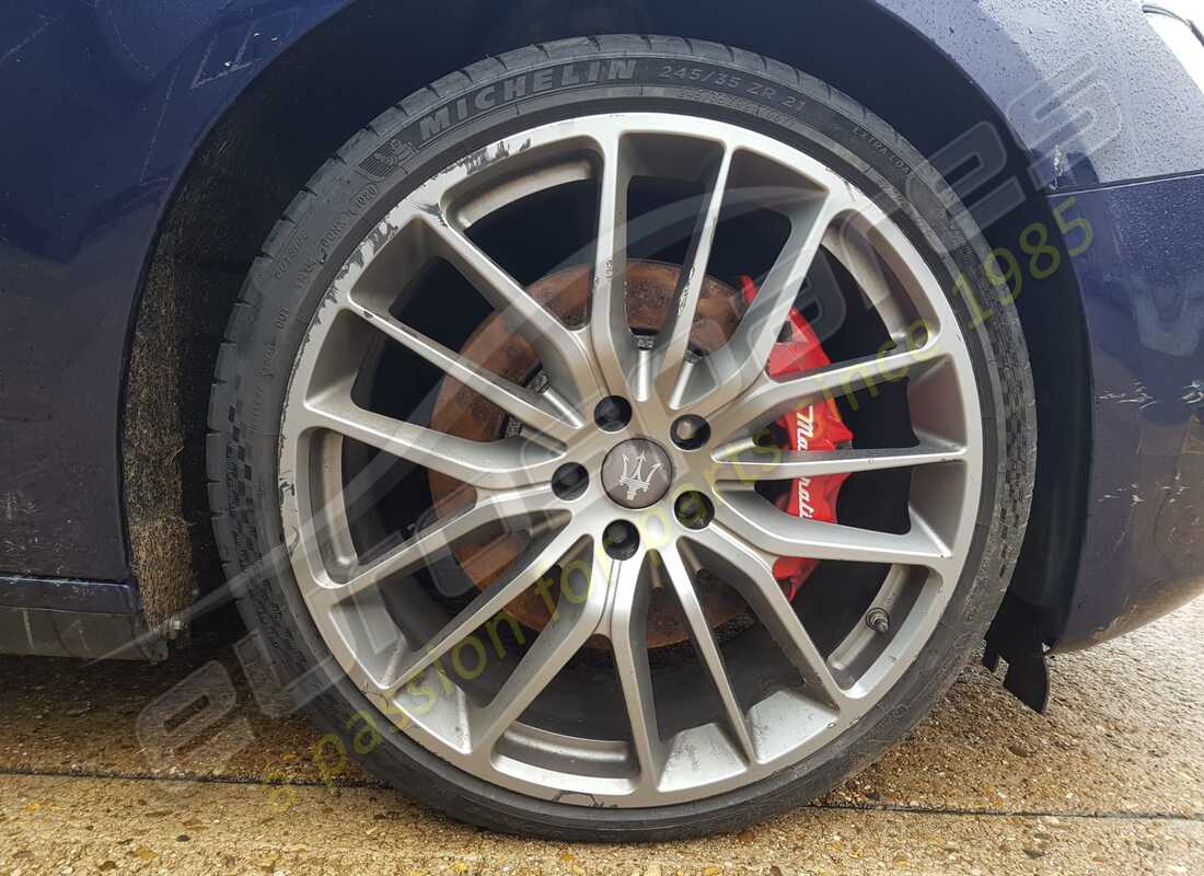 maserati ghibli (2016) con 46,772 miles, in preparazione per lo smantellamento di #19