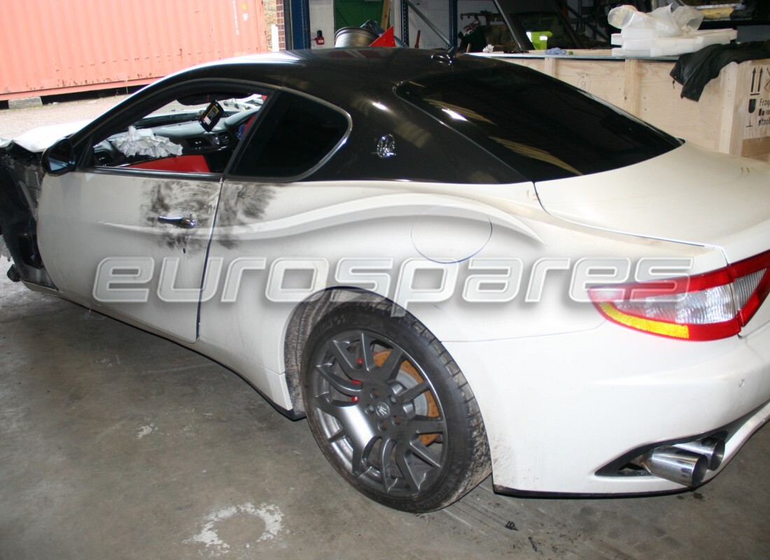 maserati granturismo (2008) con 42,153 miles, in preparazione per lo smantellamento di #3