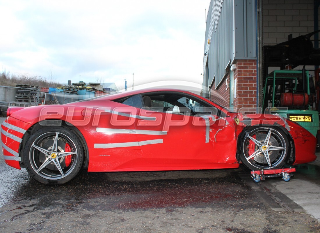 ferrari 458 italia (europe) con 42,651 chilometri, in preparazione per lo smantellamento #5
