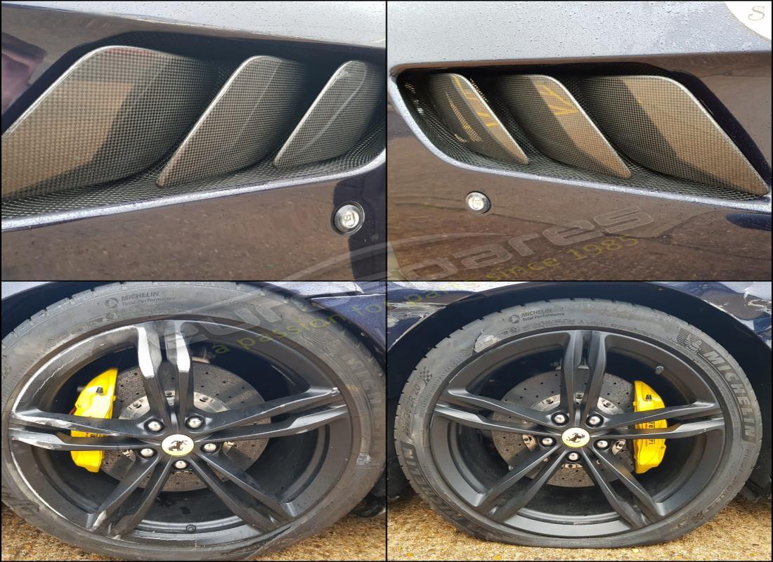 ferrari gtc4 lusso (rhd) con 9,275 miles, in preparazione per lo smantellamento di #17