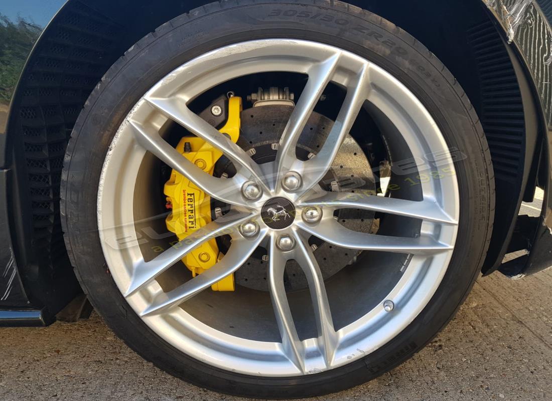 ferrari 488 spider (rhd) con 4,045 miles, in preparazione per lo smantellamento di #14