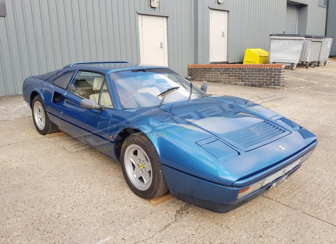 ferrari 328 (1988) con 66,645 miles, in preparazione per lo smantellamento di #7
