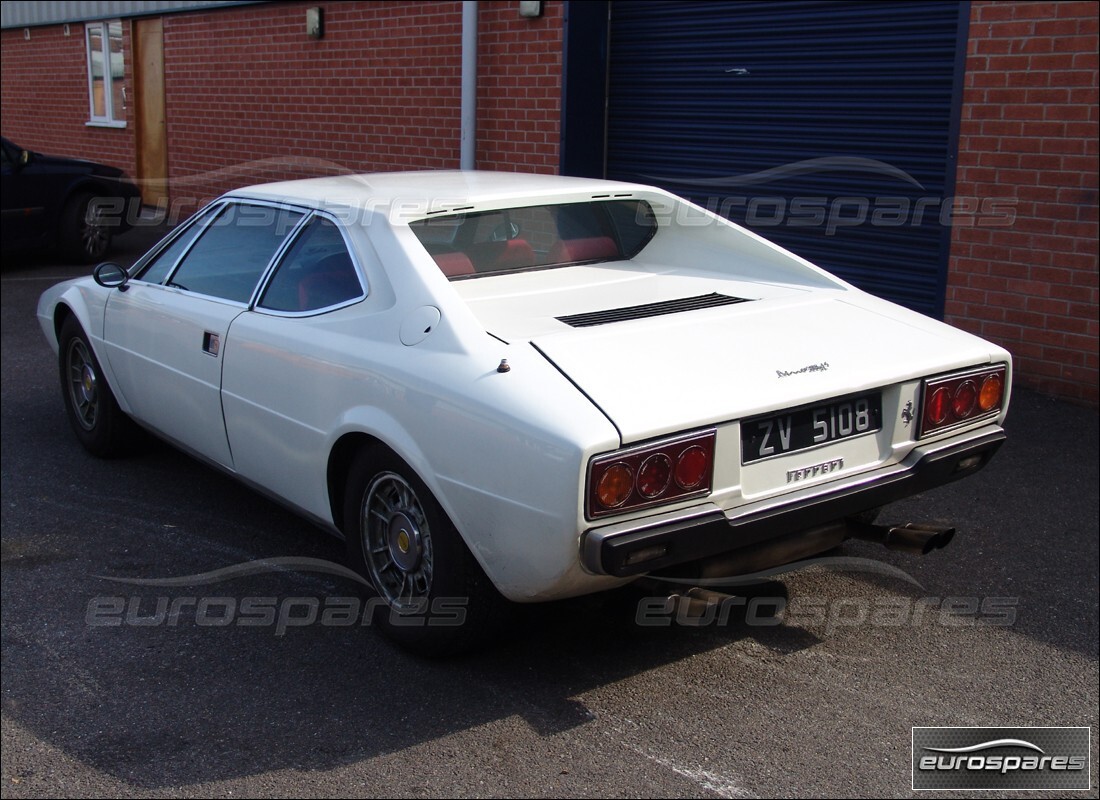 ferrari 308 gt4 dino (1976) con 68,108 miles, in preparazione per lo smantellamento di #4