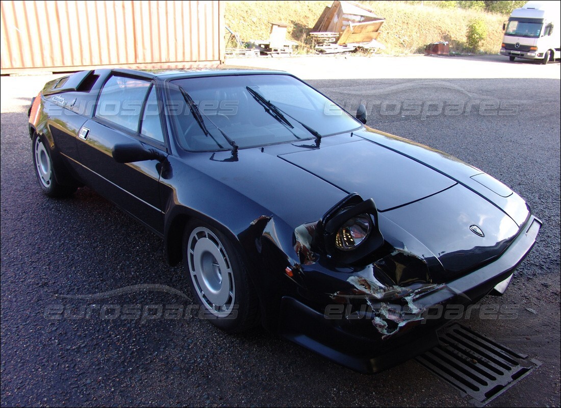 lamborghini jalpa 3.5 (1984) con 44,773 chilometri, in preparazione per lo smantellamento #5