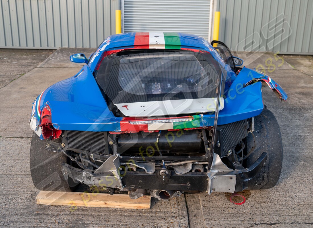 ferrari 458 challenge con 28080 kms, in preparazione per lo smantellamento di #4