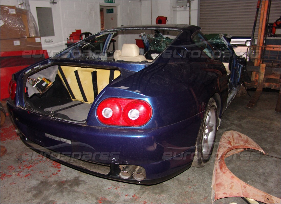 ferrari 456 m gt/m gta con 38,004 miles, in preparazione per lo smantellamento di #6