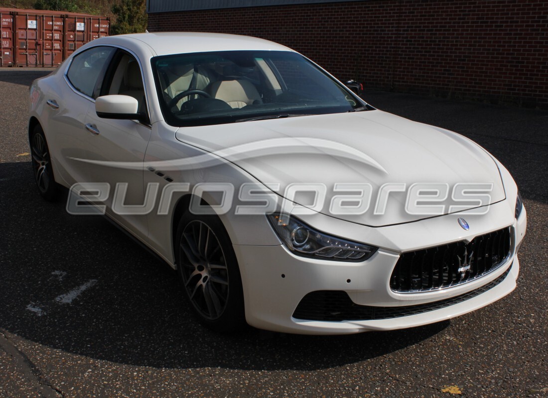 maserati ghibli (2014) con 6,087 miles, in preparazione per lo smantellamento di #2